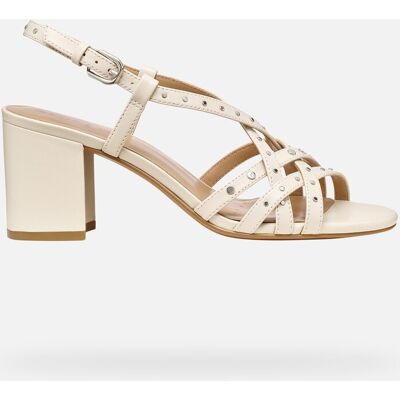 GEOX Schuhe Virnilisa 65 S Dame Off-white 37,5 Off-white GEOX Schuhe Virnilisa 65 S Dame Off-white 37,5 Off-white