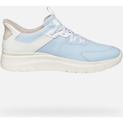 GEOX Schuhe Plummery Plus Dame Helles Azurblau/weiß 35 Helles Azurblau/weiß GEOX Schuhe Plummery Plus Dame Helles Azurblau/weiß 35 Helles Azurblau/weiß