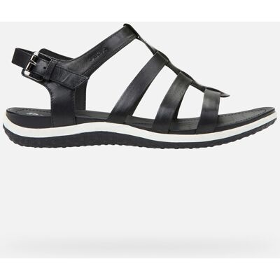 GEOX Schuhe Sandal Vega Dame Schwarz 39 Schwarz GEOX Schuhe Sandal Vega Dame Schwarz 39 Schwarz