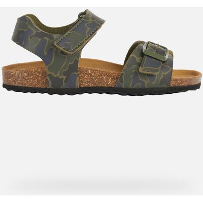 GEOX Schuhe Ghita Junge Camouflage 35 Camouflage GEOX Schuhe Ghita Junge Camouflage 35 Camouflage