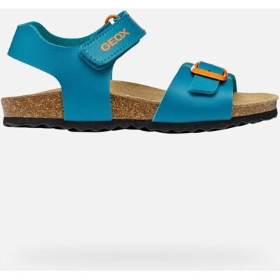 GEOX Schuhe Ghita Junge Azurblau/orange 36 Azurblau/orange GEOX Schuhe Ghita Junge Azurblau/orange 36 Azurblau/orange