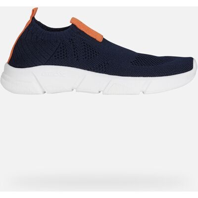 GEOX Schuhe Aril Junior Marineblau/orange 36 Marineblau/orange GEOX Schuhe Aril Junior Marineblau/orange 36 Marineblau/orange