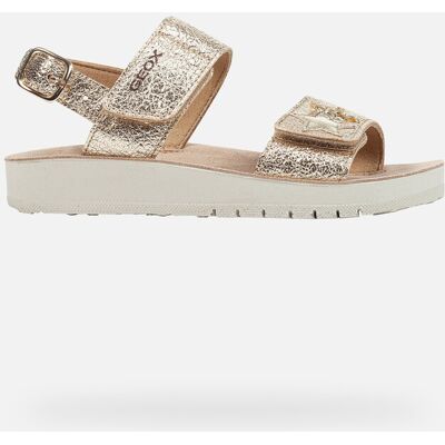 GEOX Schuhe Sandal Costarei Mädchen Gold 38 Gold GEOX Schuhe Sandal Costarei Mädchen Gold 38 Gold