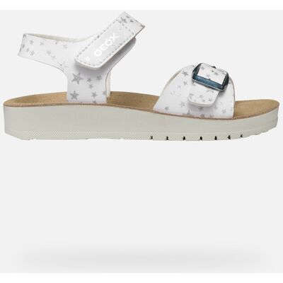 GEOX Schuhe Sandal Costarei Mädchen Weiß 34 Weiß GEOX Schuhe Sandal Costarei Mädchen Weiß 34 Weiß