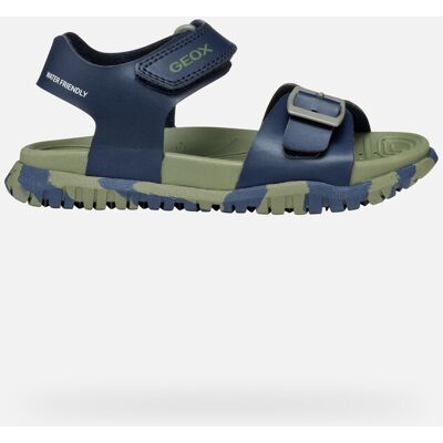 GEOX Schuhe Sandal Fusbetto Junior Marineblau/militärgrün 34 Marineblau/militärgrün GEOX Schuhe Sandal Fusbetto Junior Marineblau/militärgrün 34 Marineblau/militärgrün
