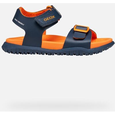 GEOX Schuhe Sandal Fusbetto Junior Marineblau/orange 35 Marineblau/orange GEOX Schuhe Sandal Fusbetto Junior Marineblau/orange 35 Marineblau/orange