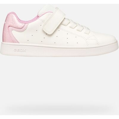 GEOX Schuhe Eclyper Junior Weiß/rosa 34 Weiß/rosa GEOX Schuhe Eclyper Junior Weiß/rosa 34 Weiß/rosa