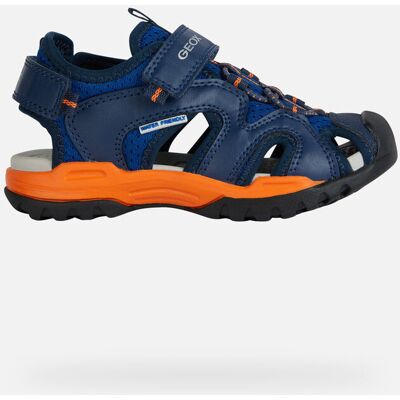 GEOX Schuhe Borealis Junge Königsblau/orange 34 Königsblau/orange GEOX Schuhe Borealis Junge Königsblau/orange 34 Königsblau/orange