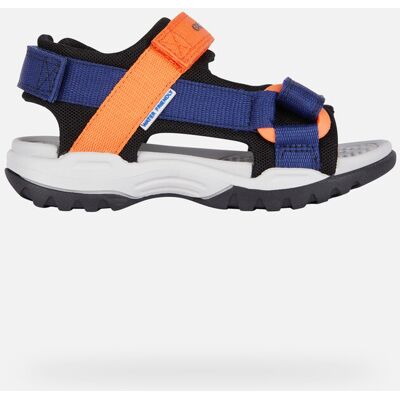 GEOX Schuhe Borealis Junior Marineblau/orange 34 Marineblau/orange GEOX Schuhe Borealis Junior Marineblau/orange 34 Marineblau/orange