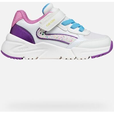 GEOX Schuhe Loftus Mädchen Weiß/dunkelviolett 34 Weiß/dunkelviolett GEOX Schuhe Loftus Mädchen Weiß/dunkelviolett 34 Weiß/dunkelviolett