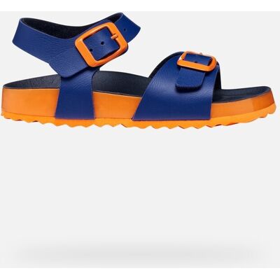 GEOX Schuhe Ghita Junge Königsblau/orange 34 Königsblau/orange GEOX Schuhe Ghita Junge Königsblau/orange 34 Königsblau/orange