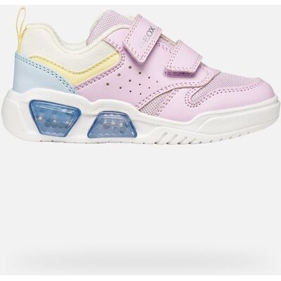 GEOX Schuhe Illuminus Mädchen Lila/azurblau 24 Lila/azurblau GEOX Schuhe Illuminus Mädchen Lila/azurblau 24 Lila/azurblau