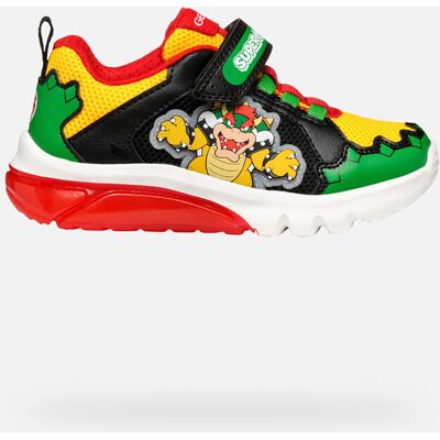 GEOX Schuhe Ciberdron Junge Grün/rot 33 Grün/rot GEOX Schuhe Ciberdron Junge Grün/rot 33 Grün/rot