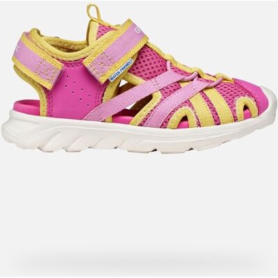 GEOX Schuhe Sandal Airadyum Junior Fuchsia/gelb 36 Fuchsia/gelb GEOX Schuhe Sandal Airadyum Junior Fuchsia/gelb 36 Fuchsia/gelb