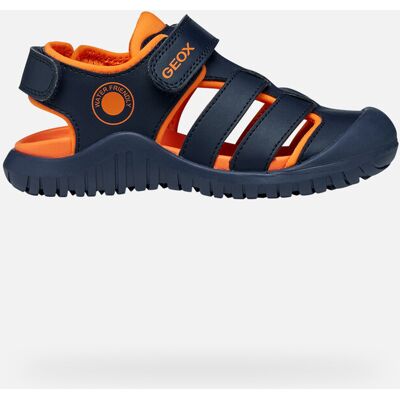 GEOX Schuhe S. Fusbetto Pro Junior Marineblau/orange 34 Marineblau/orange GEOX Schuhe S. Fusbetto Pro Junior Marineblau/orange 34 Marineblau/orange