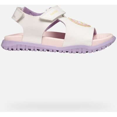 GEOX Schuhe Sandal Fusbetto Mädchen Weiß/lila 34 Weiß/lila GEOX Schuhe Sandal Fusbetto Mädchen Weiß/lila 34 Weiß/lila
