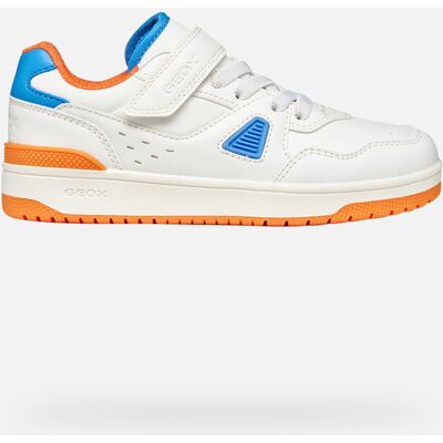 GEOX Schuhe Washiba Junge Weiß/orange 34 Weiß/orange GEOX Schuhe Washiba Junge Weiß/orange 34 Weiß/orange