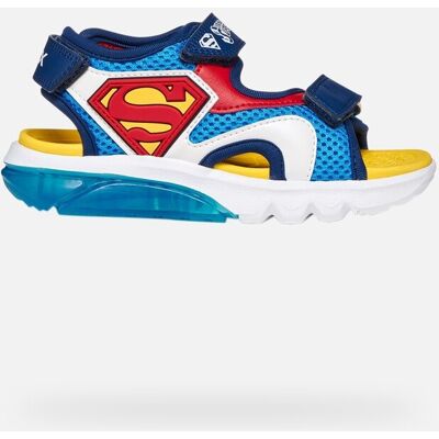 GEOX Schuhe Sandal Ciberdron Junge Hellblau/rot 34 Hellblau/rot GEOX Schuhe Sandal Ciberdron Junge Hellblau/rot 34 Hellblau/rot