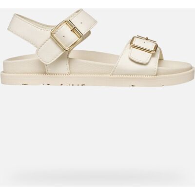 GEOX Schuhe Sandal Foammentera Mädchen Elfenbein 38 Elfenbein GEOX Schuhe Sandal Foammentera Mädchen Elfenbein 38 Elfenbein