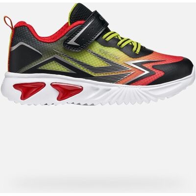 GEOX Schuhe Assister Junge Schwarz/rot 35 Schwarz/rot GEOX Schuhe Assister Junge Schwarz/rot 35 Schwarz/rot