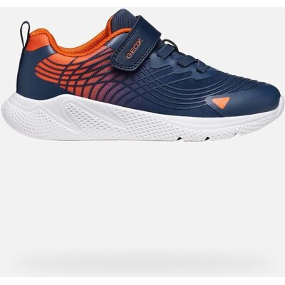 GEOX Schuhe Sprintye Junge Marineblau/orange 36 Marineblau/orange GEOX Schuhe Sprintye Junge Marineblau/orange 36 Marineblau/orange