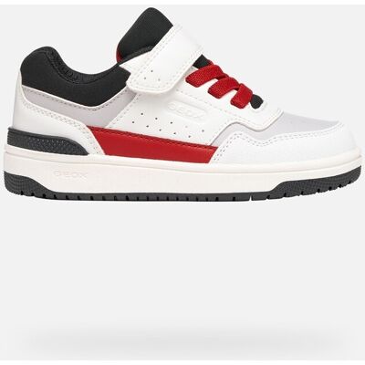 GEOX Schuhe Washiba Junge Weiß/rot 34 Weiß/rot GEOX Schuhe Washiba Junge Weiß/rot 34 Weiß/rot