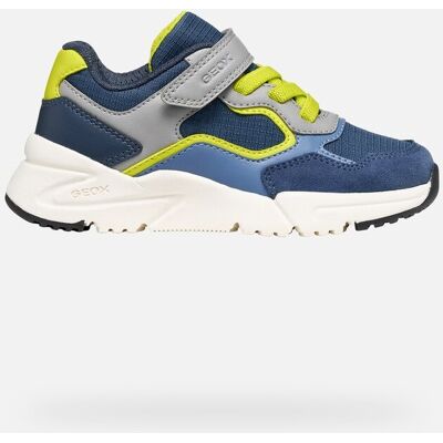 GEOX Schuhe Loftus Junge Jeansblau/grau 34 Jeansblau/grau GEOX Schuhe Loftus Junge Jeansblau/grau 34 Jeansblau/grau