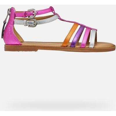 GEOX Schuhe Sandal Karly Mädchen Fuchsia/silber 37 Fuchsia/silber GEOX Schuhe Sandal Karly Mädchen Fuchsia/silber 37 Fuchsia/silber
