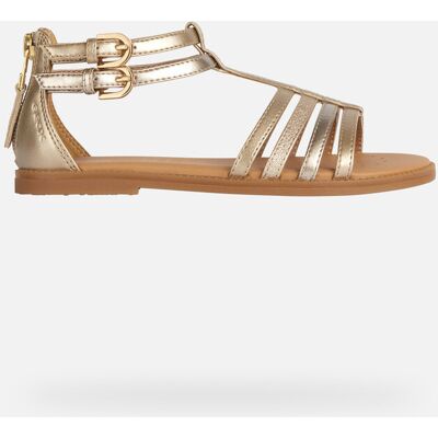 GEOX Schuhe Sandal Karly Mädchen Platin 34 Platin GEOX Schuhe Sandal Karly Mädchen Platin 34 Platin