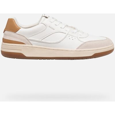GEOX Schuhe Sedral Court Herr Weiß/leder 45 Weiß/leder GEOX Schuhe Sedral Court Herr Weiß/leder 45 Weiß/leder