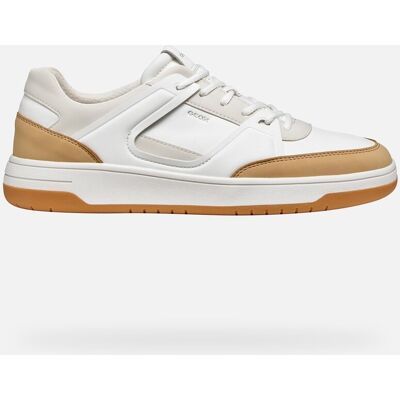 GEOX Schuhe Sedral Court Herr Leder/weiß 45 Leder/weiß GEOX Schuhe Sedral Court Herr Leder/weiß 45 Leder/weiß