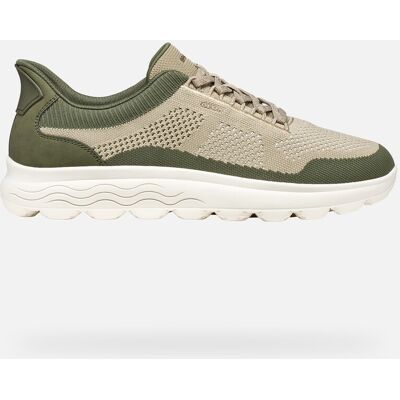GEOX Schuhe Spherica Plus Herr Olivgrün/beige 43 Olivgrün/beige GEOX Schuhe Spherica Plus Herr Olivgrün/beige 43 Olivgrün/beige