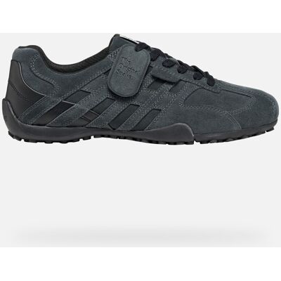 GEOX Schuhe Snake Herr Anthrazit 44 Anthrazit GEOX Schuhe Snake Herr Anthrazit 44 Anthrazit