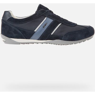 GEOX Schuhe Wells Herr Marineblau 41 Marineblau GEOX Schuhe Wells Herr Marineblau 41 Marineblau