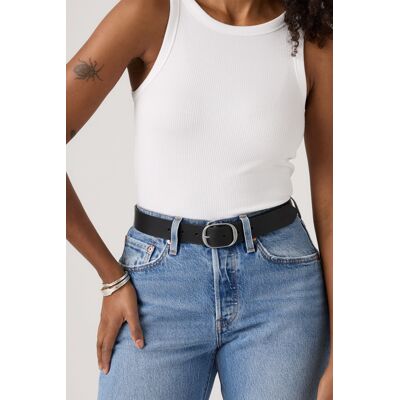 Levi's Madison Gürtel - Damen - Schwarz / Schwarz 85 Levi's Madison Gürtel - Damen - Schwarz / Schwarz 85