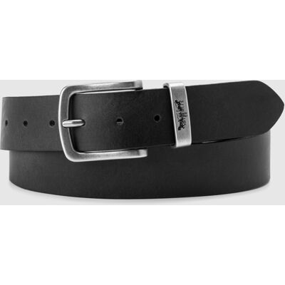 Levi's Two Horse Keeper Gürtel mit Metall - Herren - Schwarz / Schwarz 95 Levi's Two Horse Keeper Gürtel mit Metall - Herren - Schwarz / Schwarz 95