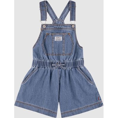 Levi's Teenager Tie Waist Shortalls - Damen - Blau / Blau 12A Levi's Teenager Tie Waist Shortalls - Damen - Blau / Blau 12A