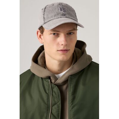 Levi's Kappe mit Monogramm - Herren - Grau / Grau One Size Levi's Kappe mit Monogramm - Herren - Grau / Grau One Size