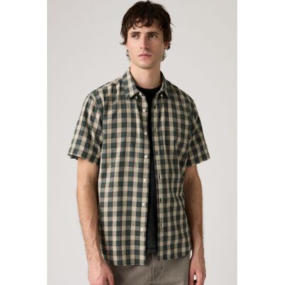 Levi's Short Sleeve Authentic Button-Down Lightweight Shirt - Herren - Mehrfarbig / Mehrfarbig S Levi's Short Sleeve Authentic Button-Down Lightweight Shirt - Herren - Mehrfarbig / Mehrfarbig S