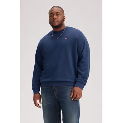 Levi's Original Housemark Sweatshirt (Big & Tall) - Herren - Blau / Blau 2XL Levi's Original Housemark Sweatshirt (Big & Tall) - Herren - Blau / Blau 2XL