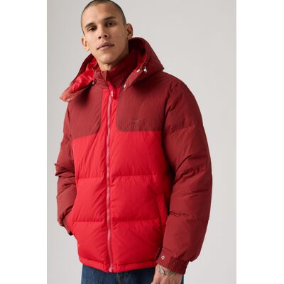 Levi's Rockridge Kurze Pufferjacke - Herren - Rot / Rot M Levi's Rockridge Kurze Pufferjacke - Herren - Rot / Rot M