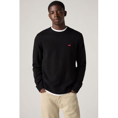 Levi's Original Housemark Pullover - Herren - Schwarz / Schwarz XS Levi's Original Housemark Pullover - Herren - Schwarz / Schwarz XS