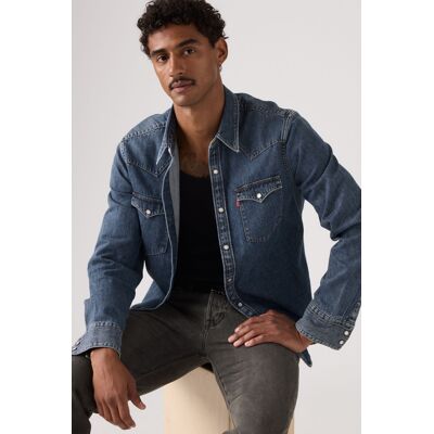 Levi's Barstow Standard Fit Westernhemd - Herren - Blau / Blau S Levi's Barstow Standard Fit Westernhemd - Herren - Blau / Blau S