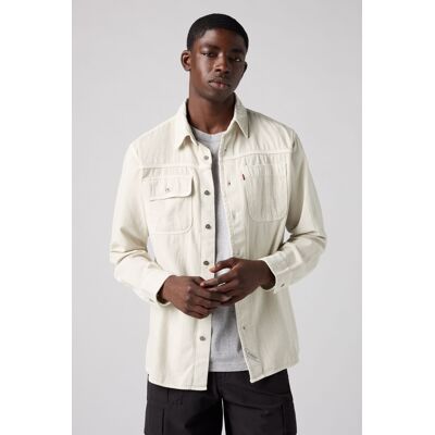 Levi's Auburn Worker Shirt - Herren - Grau / Grau M Levi's Auburn Worker Shirt - Herren - Grau / Grau M