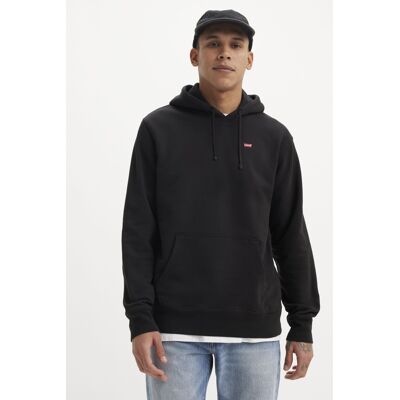 Levi's Original Housemark Hoodie - Herren - Schwarz / Schwarz L Levi's Original Housemark Hoodie - Herren - Schwarz / Schwarz L