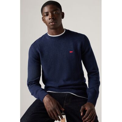 Levi's Original Housemark Sweater - Herren - Blau / Blau 2XL Levi's Original Housemark Sweater - Herren - Blau / Blau 2XL