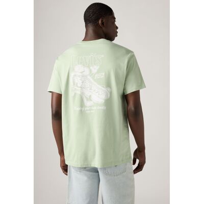 Levi's T-Shirt mit lässiger Passform - Herren - Grün / Grün S Levi's T-Shirt mit lässiger Passform - Herren - Grün / Grün S
