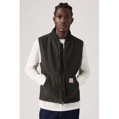 Levi's Sansome Weste - Herren - Schwarz / Schwarz XS Levi's Sansome Weste - Herren - Schwarz / Schwarz XS