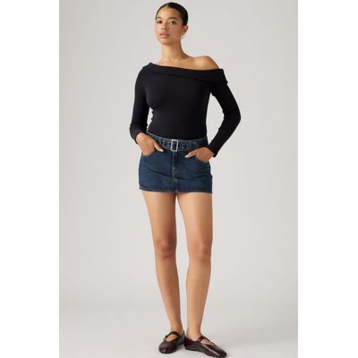 Levi's Minirock mit Gürtel - Damen - Dunkle Waschung / Dunkle Waschung 25 Levi's Minirock mit Gürtel - Damen - Dunkle Waschung / Dunkle Waschung 25