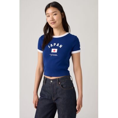 Levi's Japan Ringer-T-Shirt - Damen - Mehrfarbig / Mehrfarbig XS Levi's Japan Ringer-T-Shirt - Damen - Mehrfarbig / Mehrfarbig XS